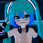 【３Ｄエロアニメ】ちびミクちゃんが濃厚ザーメンをごっくんしてくれるだけ