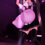 【エロMMD】爆乳特大乳首ツインテールちゃんが腰振りダンス！！おや？爆乳の様子が・・・